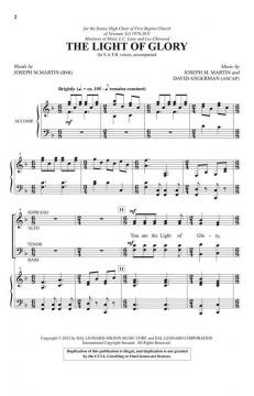 The Light of The Glory von David Angerman 