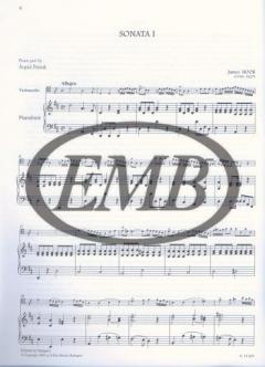 6 Sonatas von James Hook 