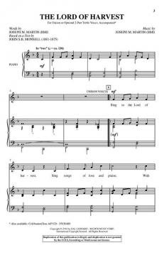 The Lord of Harvest von Joseph M. Martin 