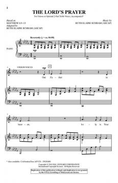 The Lord's Prayer von Ruth Elaine Schram 