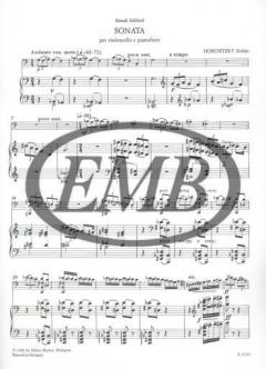 Sonata von Zoltan Horusitzky 