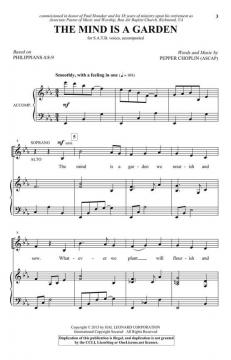 The Mind Is a Garden von Pepper Choplin 