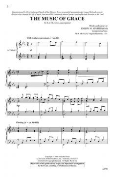 The Music of Grace von Joseph M. Martin 