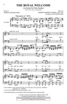 The Royal Welcome von Georg Friedrich Händel 