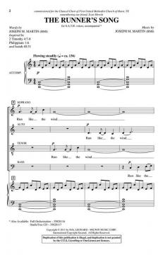 The Runner's Song von Joseph M. Martin 
