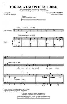 The Snow Lay on the Ground 