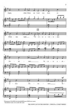 The Snow Lay on the Ground 