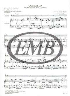 Concerto in Re maggiore von Giovanni Battista Martini 