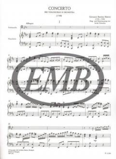 Concerto in Re maggiore von Giovanni Battista Martini 