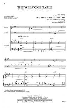 The Welcome Table von Joel Raney 