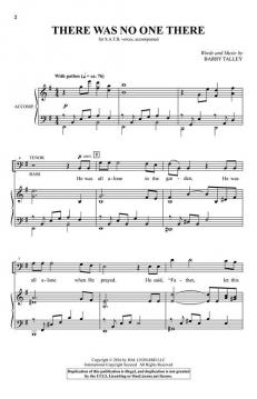 There Was No One There von Barry Talley 