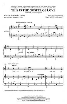 This Is the Gospel of Love von Mary McDonald 