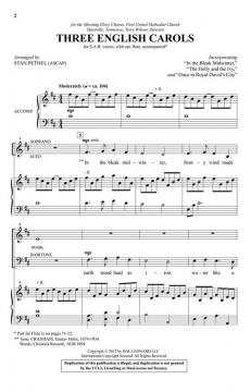 Three English Carols 