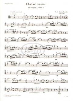 Chanson Indoue von Nikolai Rimski-Korsakow 