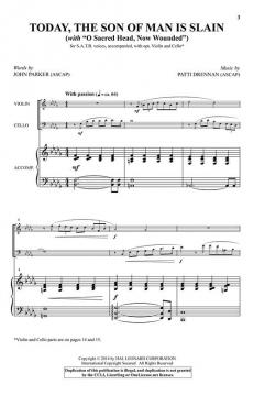 Today, the Son of Man Is Slain von Patti Drennan 