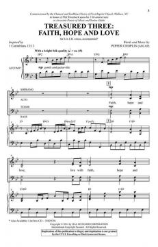 Treasured Three: Faith, Hope And Love von Pepper Choplin 