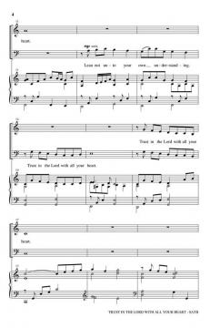 Trust In the Lord with All Your Heart von Joseph M. Martin 