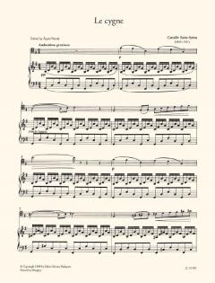 De zwaan von Camille Saint-Saëns 