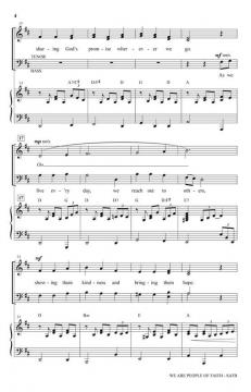 We Are People of Faith von Don Besig 