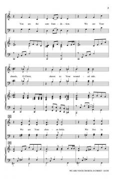 We Are Your Church, O Christ von Joseph M. Martin 