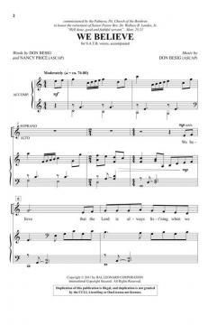 We Believe von Don Besig 