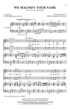 We Magnify Your Name von Cindy Ovokaitys 