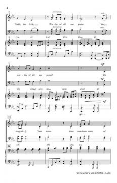 We Magnify Your Name von Cindy Ovokaitys 