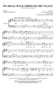 We Shall Walk Through the Valley von Lee Dengler 