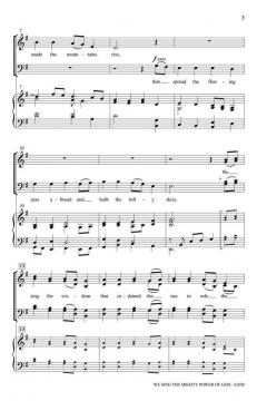We Sing the Mighty Power of God 