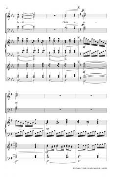 We Welcome Glad Easter von Welsh Melody 