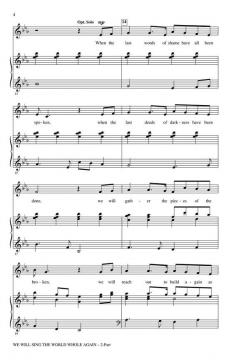 We Will Sing the World Whole Again von Mark Burrows 