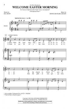 Welcome Easter Morning von Donna Butler 