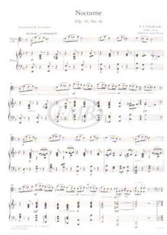 Nocturne von Pjotr Iljitsch Tschaikowski 