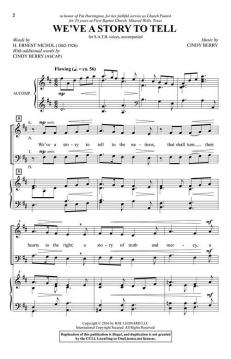 We've a Story to Tell von Cindy Berry 