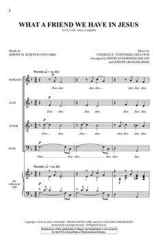 What a Friend We Have in Jesus von Charles C. Converse 