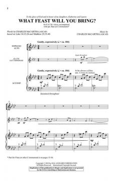 What Feast Will You Bring? von Charles McCartha 