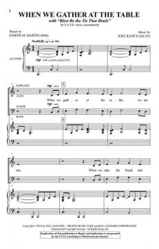 When We Gather at the Table von Joel Raney 