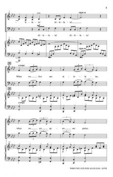 When We Live Our Alleluias von David Angerman 