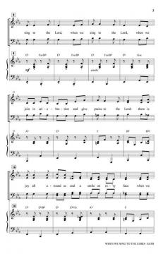 When We Sing to the Lord von Don Besig 