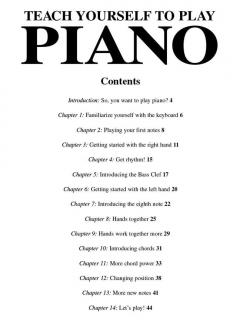 Teach Yourself To Play Piano 