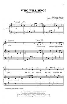 Who Will Sing? von Tom Eggleston 