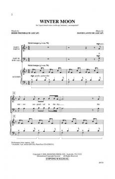 Winter Moon von David Lantz III 