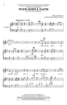 With Simple Faith von Charles McCartha 