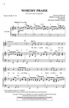 Worthy Praise von Rebecca Fair 