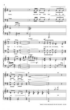 Write Your Message on My Heart von Mark Hayes 