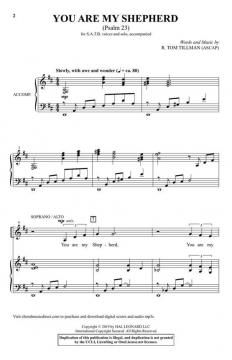 You Are My Shepherd von R. Tom Tillman 