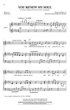 You Renew My Soul von Ruth Elaine Schram 