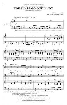 You Shall Go Out in Joy von Michael Barrett 