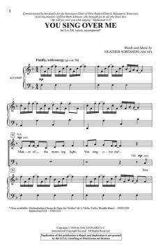 You Sing Over Me von Heather Sorenson 