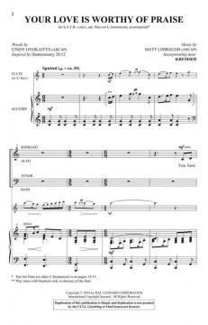 Your Love Is Worthy of Praise von Matt Limbaugh 